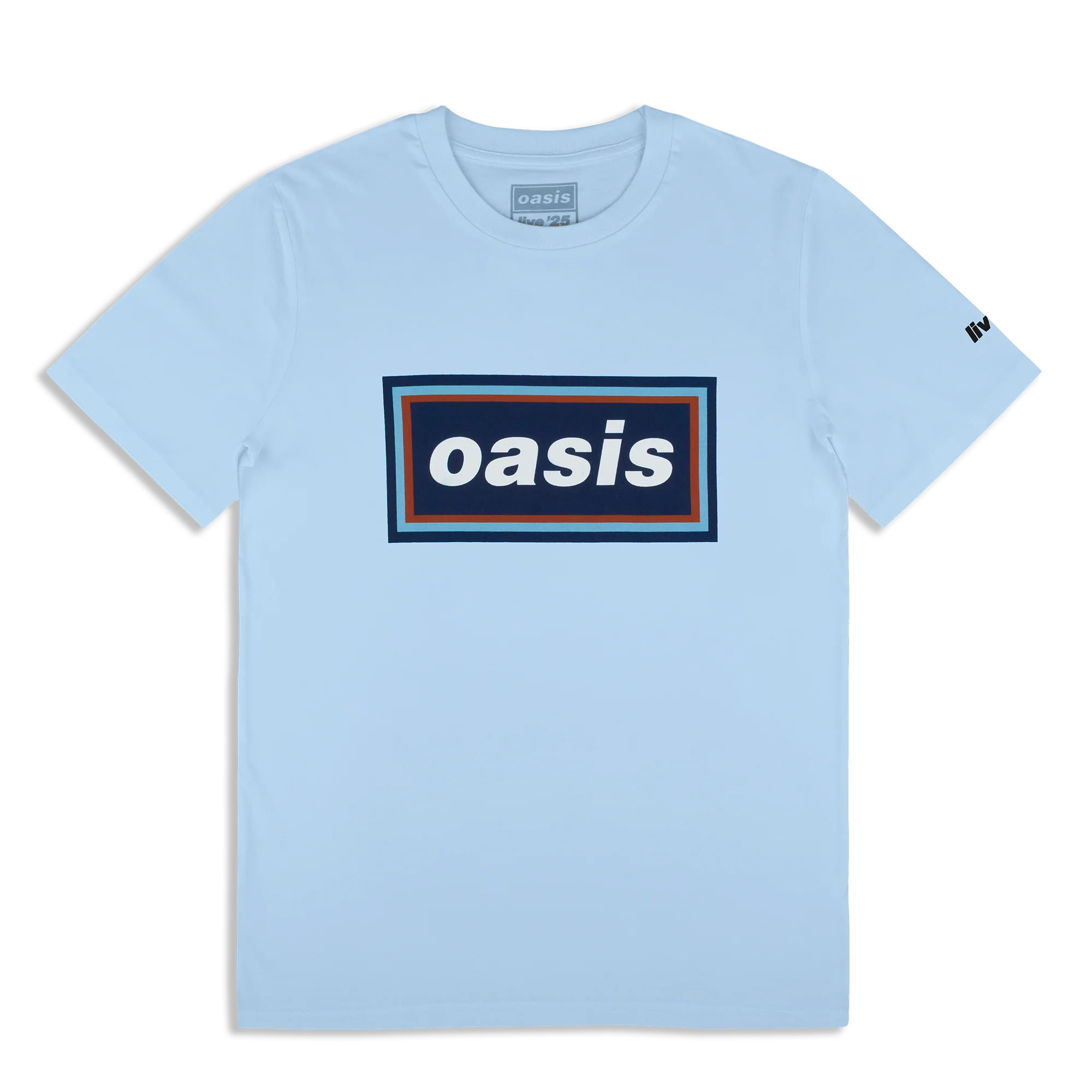 Live '25 '96 Retro Logo T-Shirt Blue