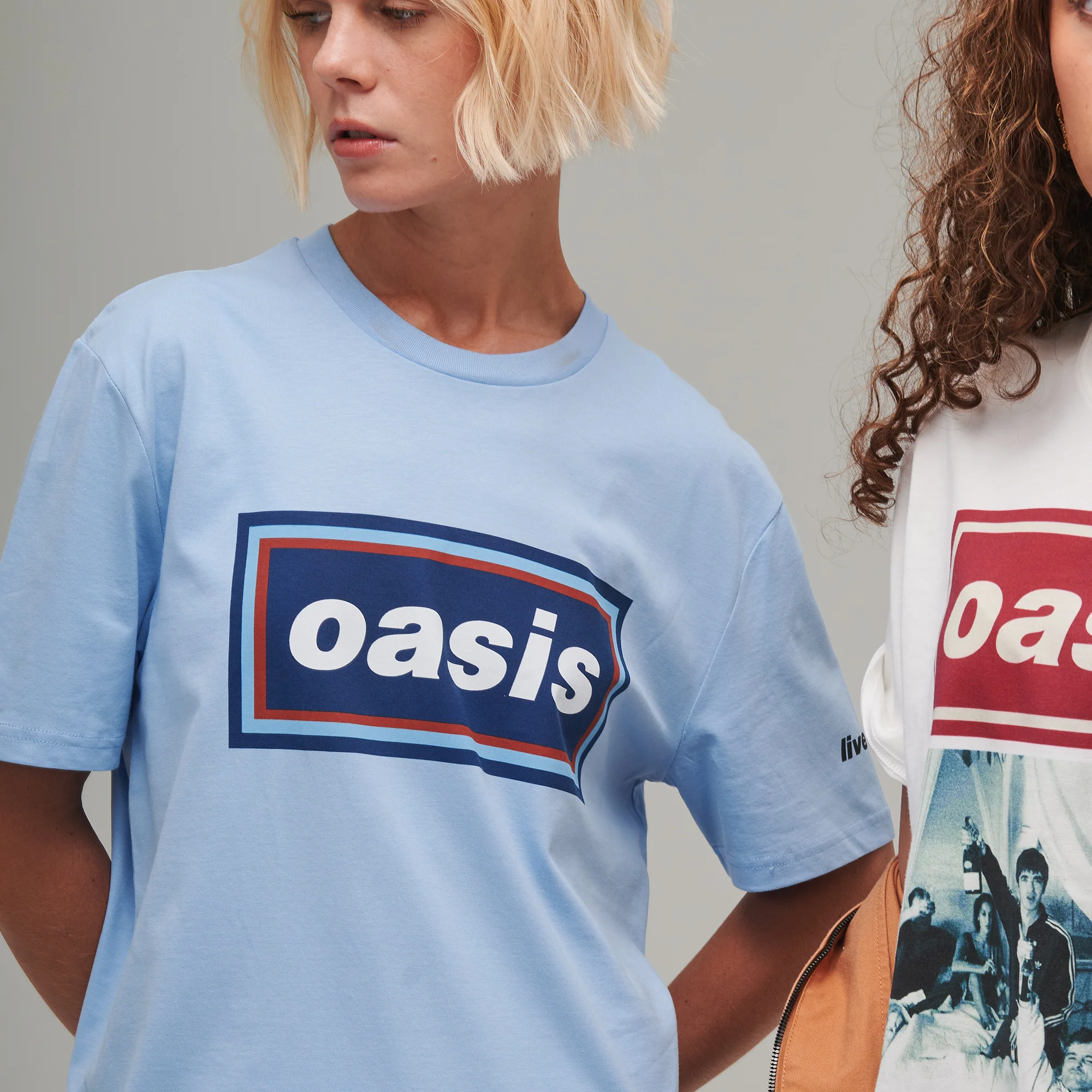 Live '25 '96 Retro Logo T-Shirt Blue - Image 3
