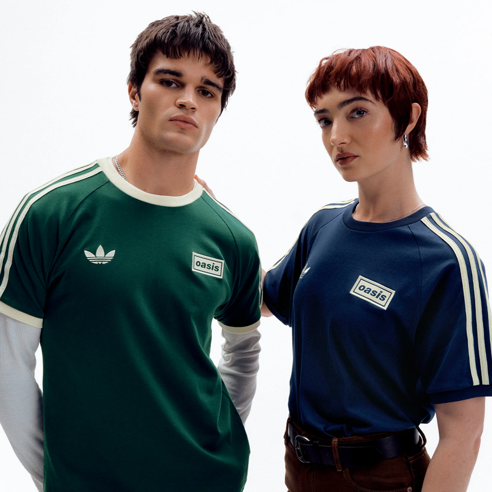 Live '25 adidas 3 Stripes T-Shirt Night Indigo/Cream White - Image 6