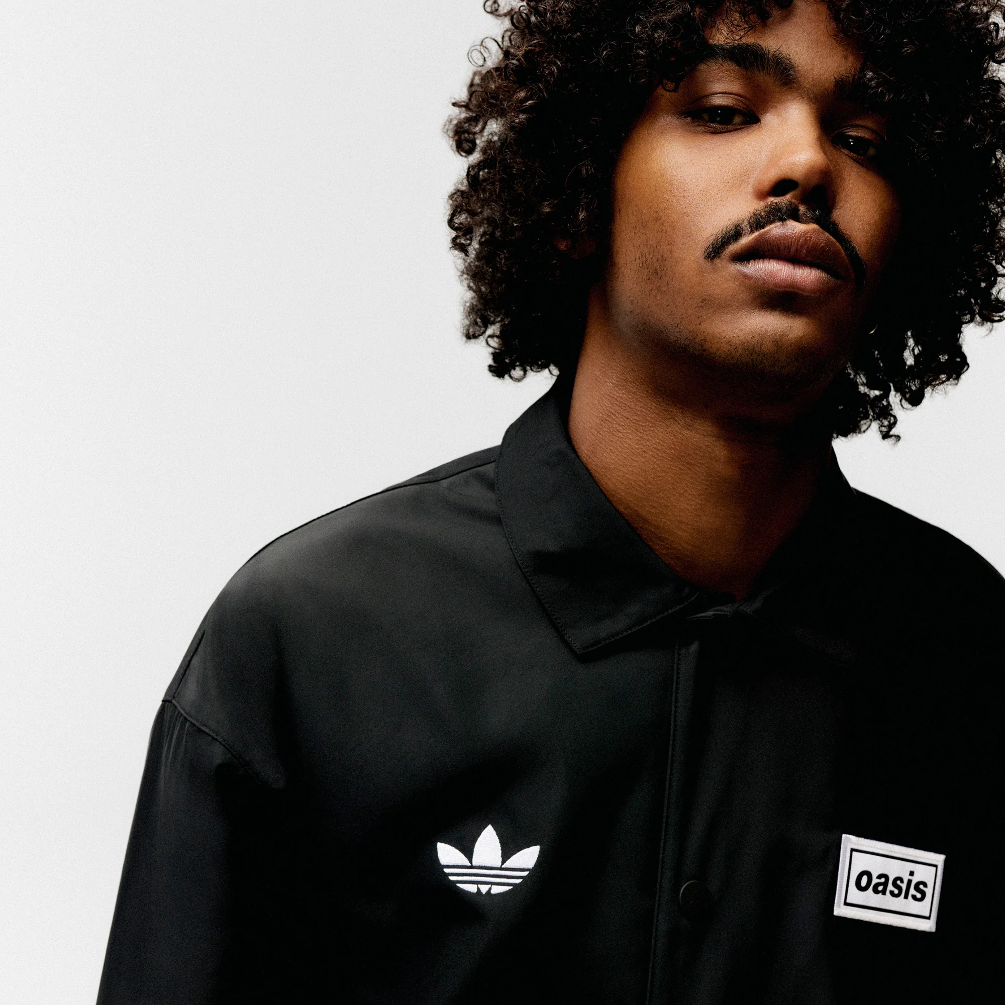 Live '25 adidas Coach Jacket Black - Image 3