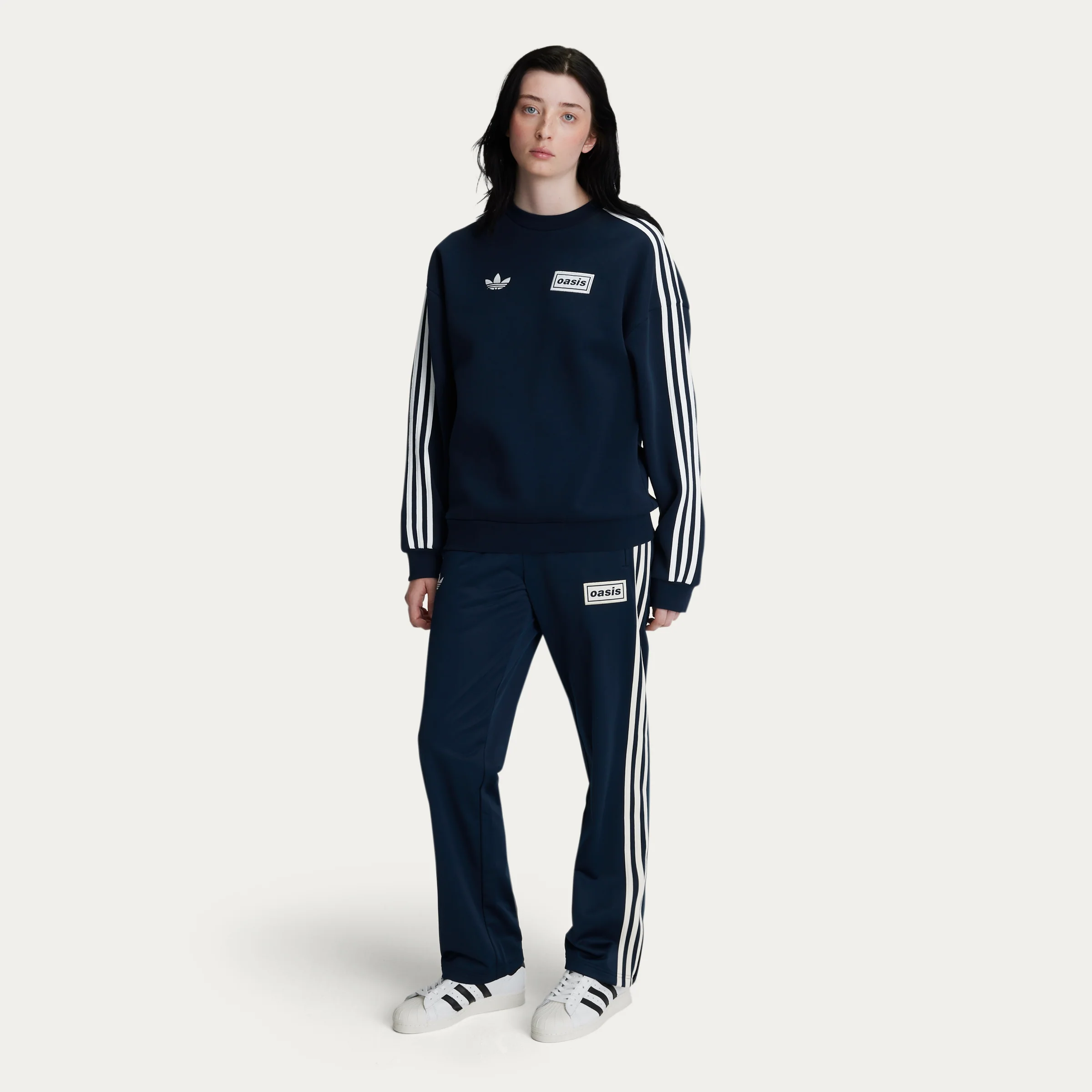 Live '25 adidas Crewneck Sweatshirt Indigo - Image 4