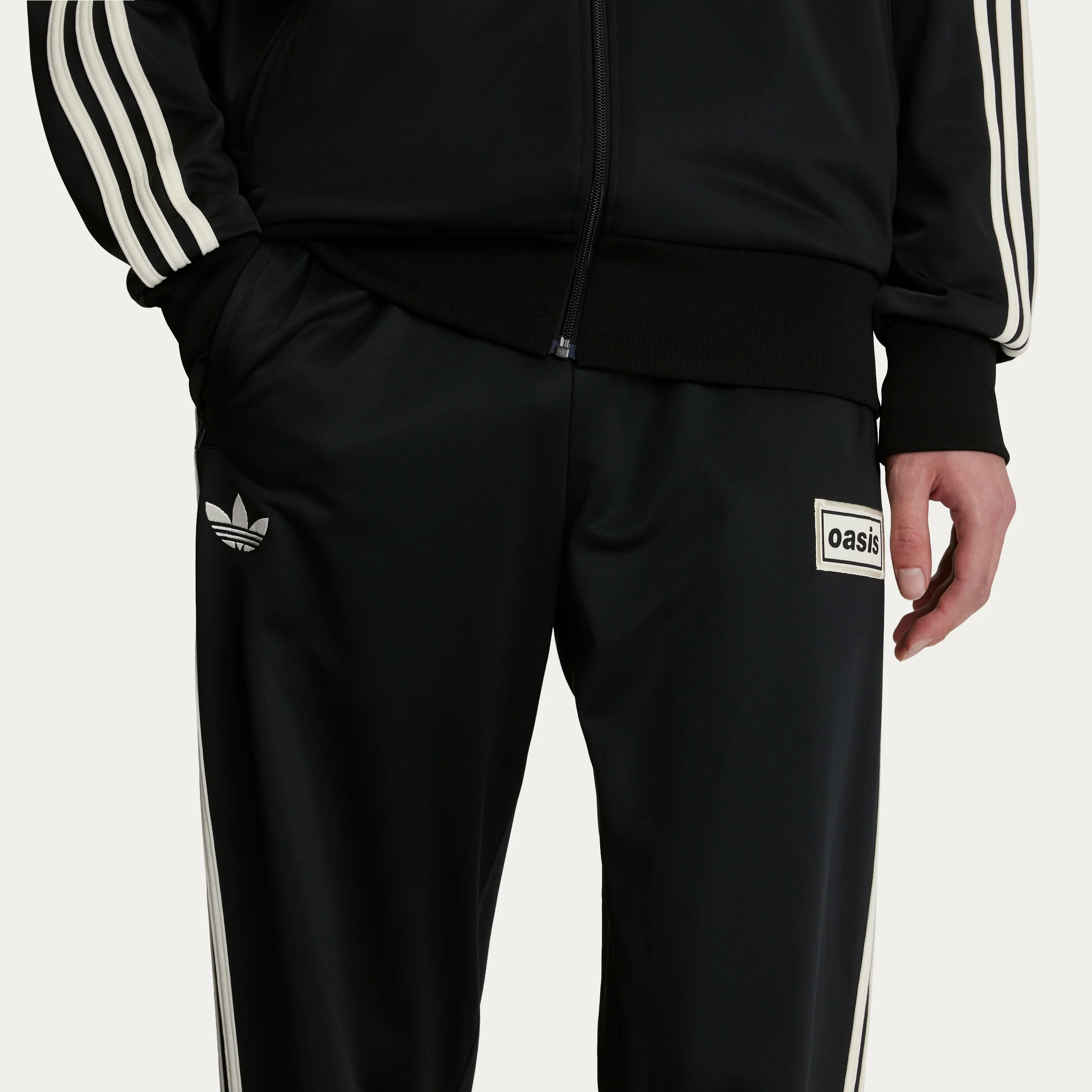 Live '25 adidas Firebird Track Pants Black - Image 3