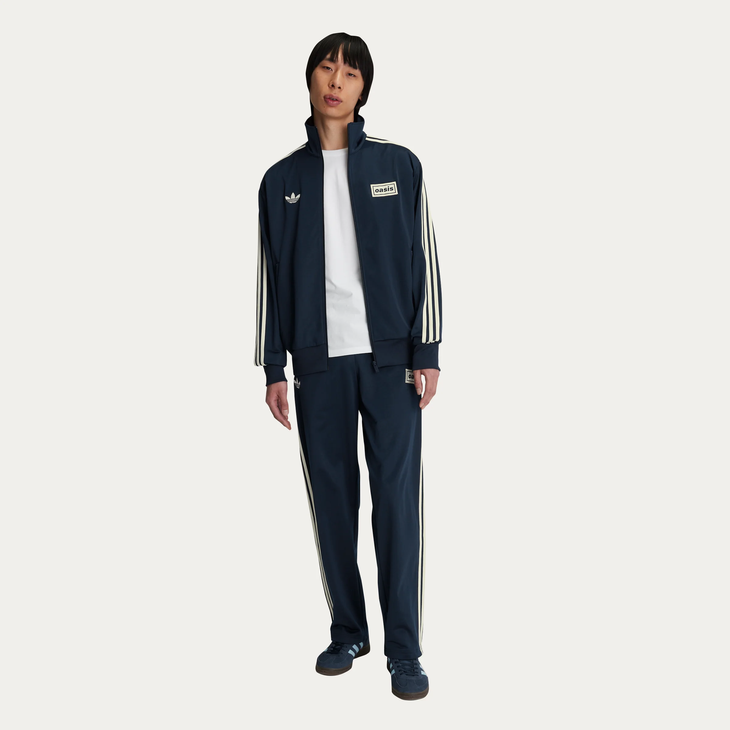 Live '25 adidas Firebird Track Pants Indigo - Image 4