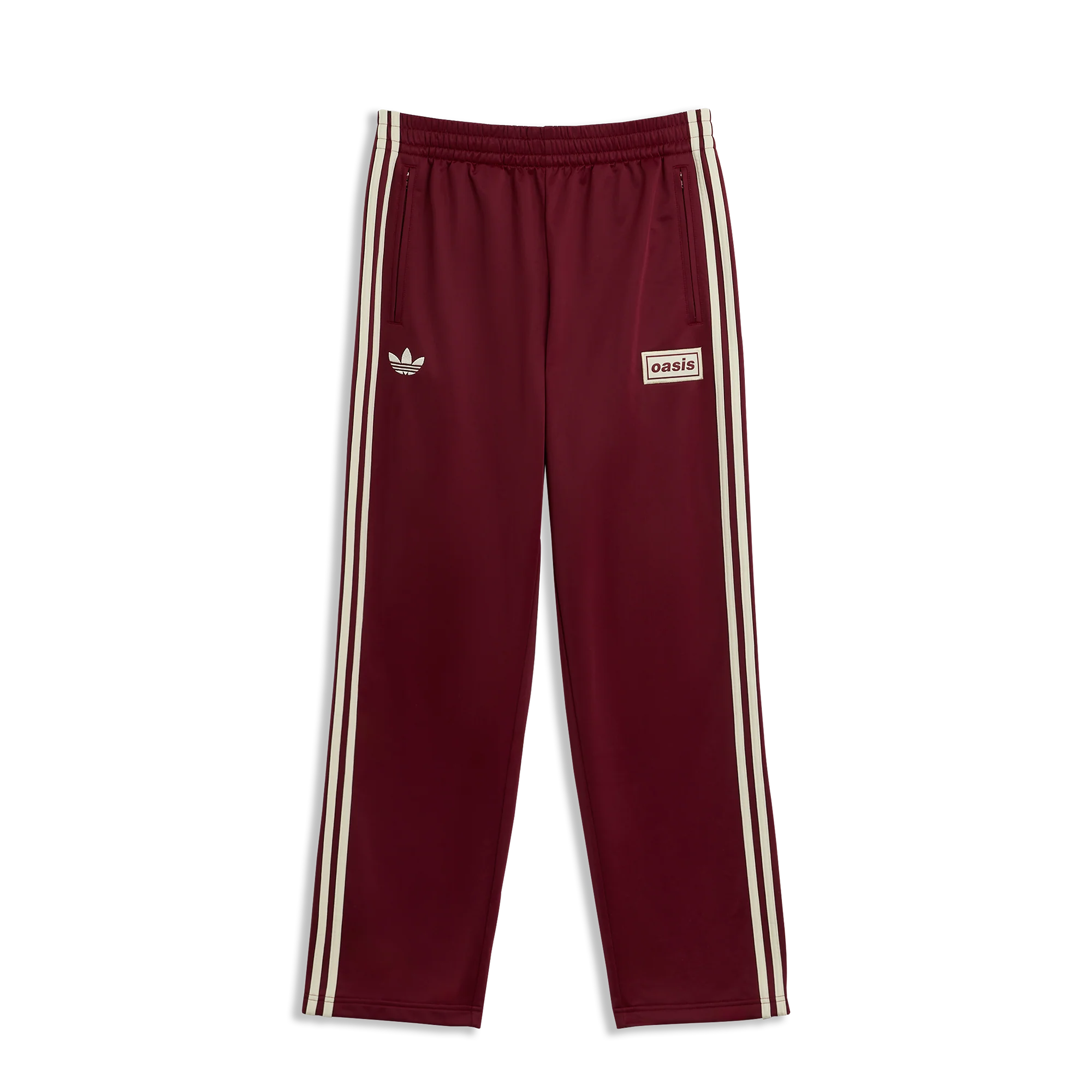 Live '25 adidas Firebird Track Pants Maroon