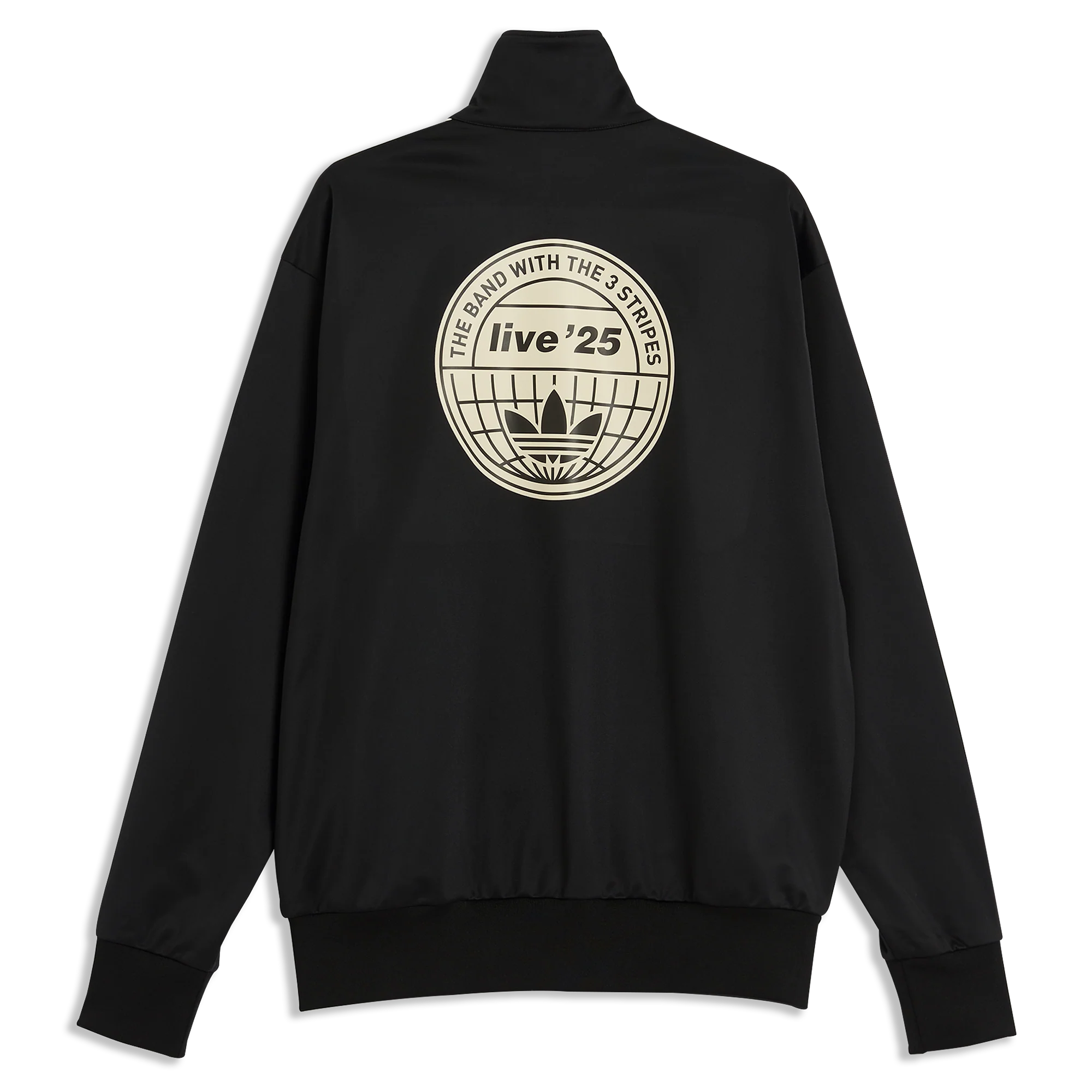 Live '25 adidas Firebird Track Top Black - Image 2