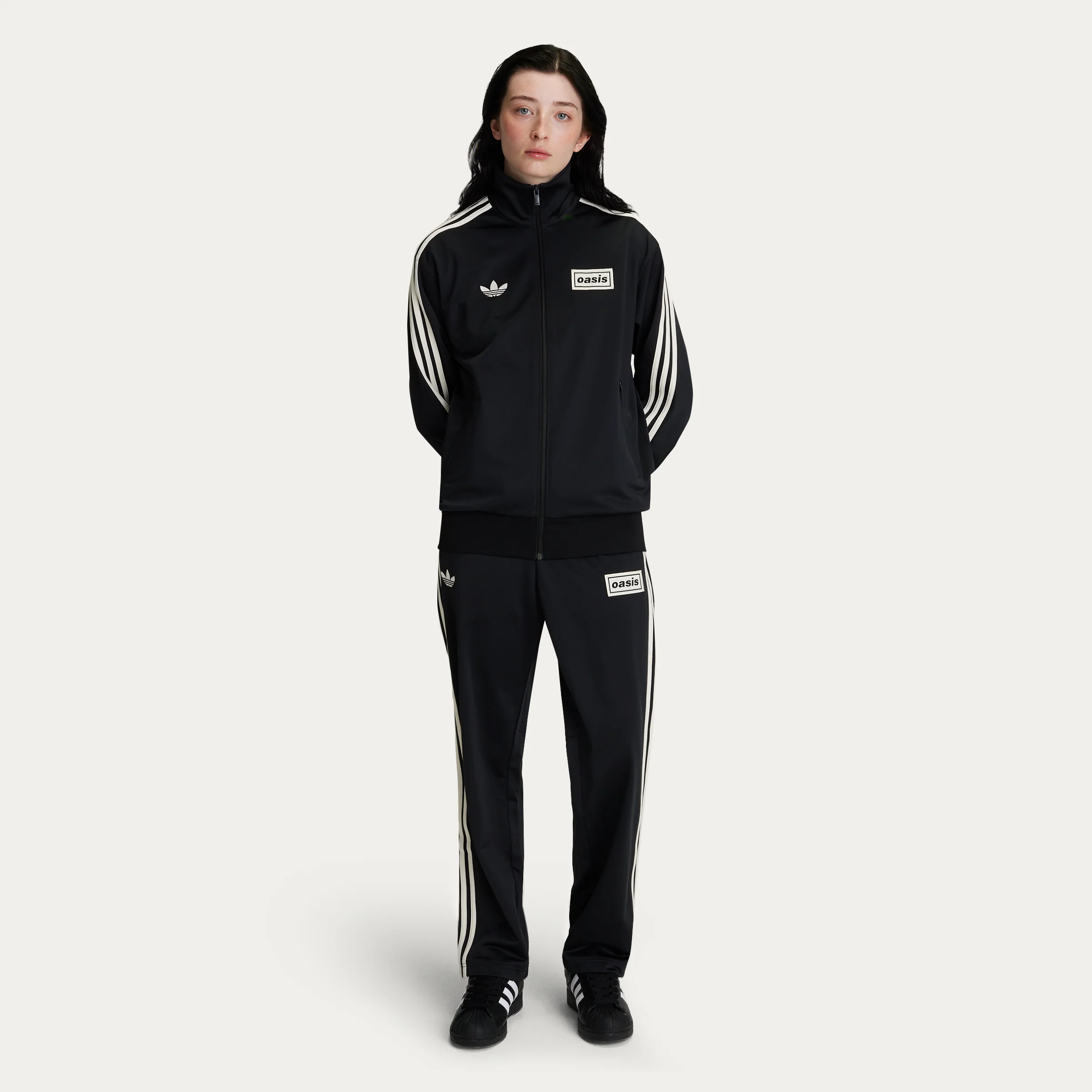 Live '25 adidas Firebird Track Top Black - Image 5