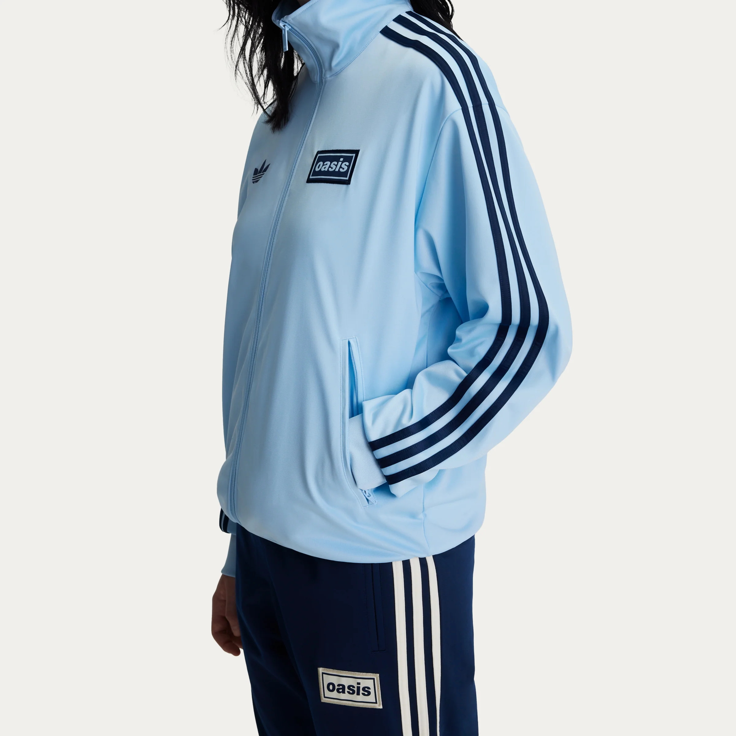 Live '25 adidas Firebird Track Top Sky Blue - Image 3