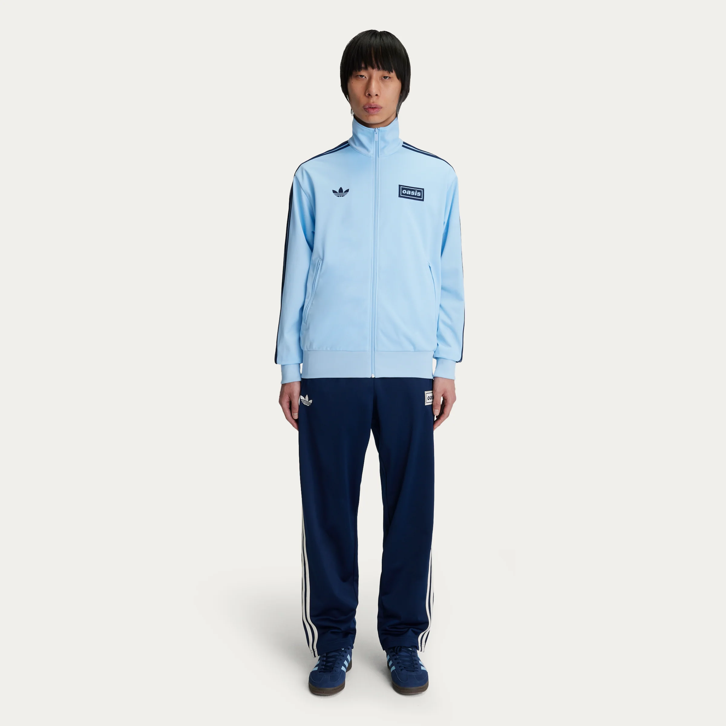 Live '25 adidas Firebird Track Top Sky Blue - Image 4