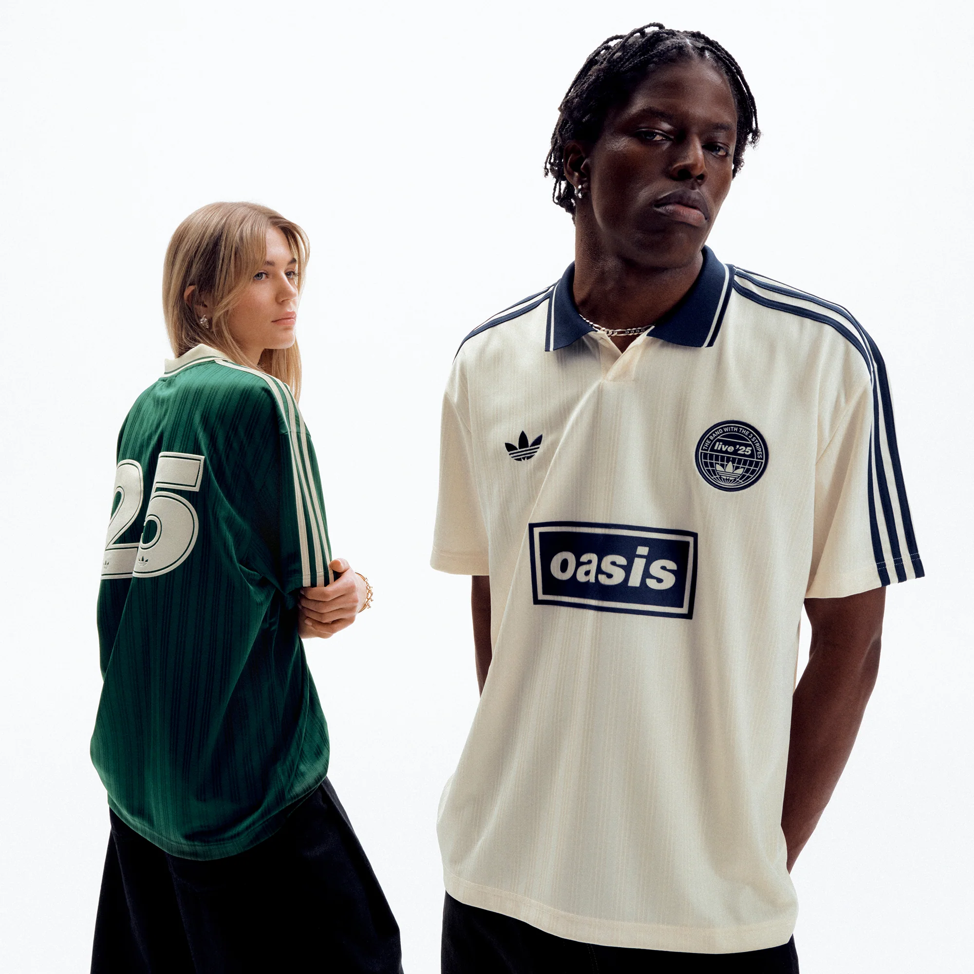 Live '25 adidas Football Shirt Collegiate Green/Cream White - Image 6