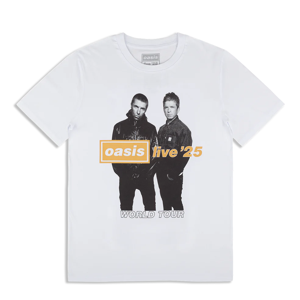 Live '25 Gold Photo T-Shirt White