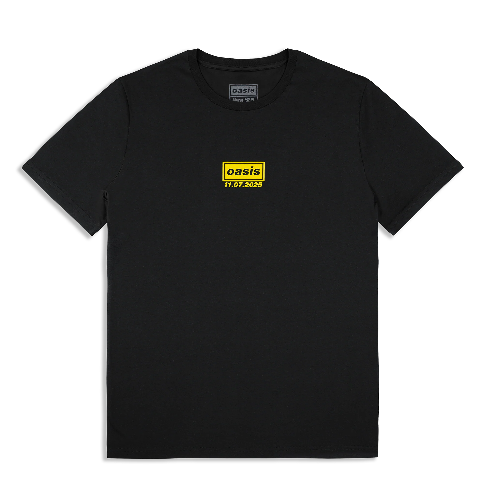 Live '25 Manchester Event T-Shirt Black - Image 2