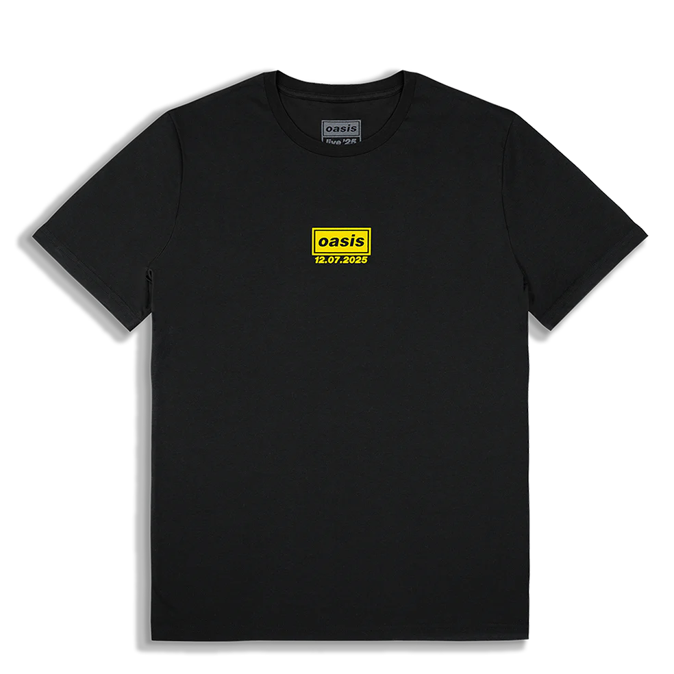 Live '25 Manchester Event T-Shirt Black - Image 3
