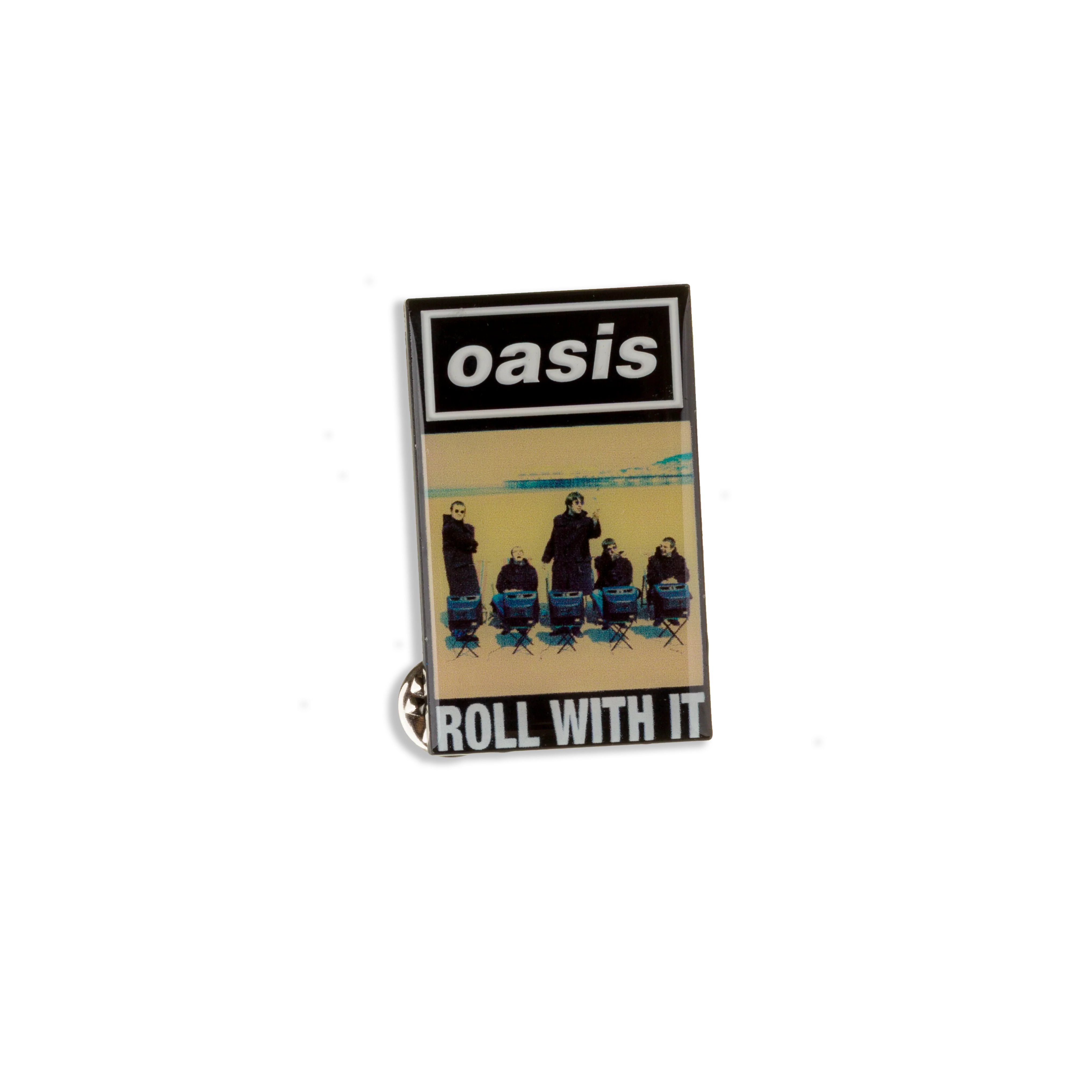Live '25 Roll With It Cover Pin Badge
