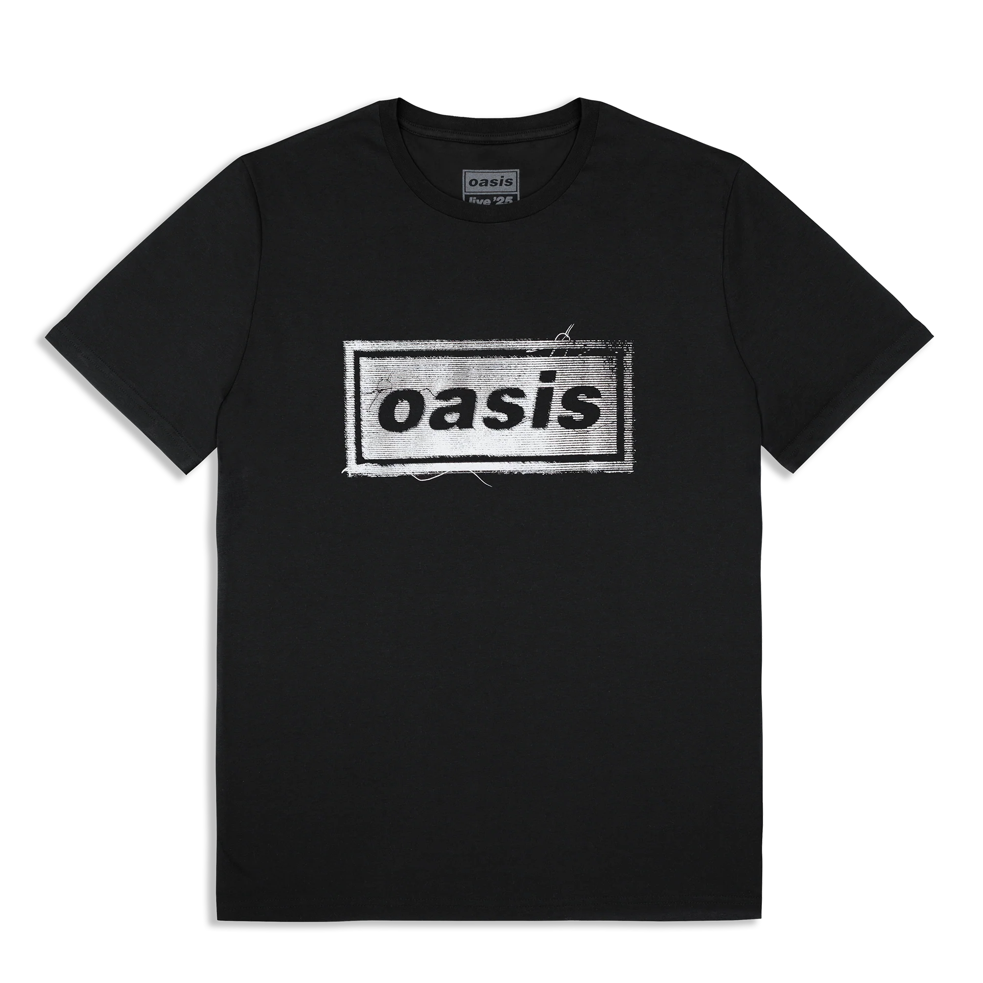 Live '25 Thread Logo T-Shirt Black