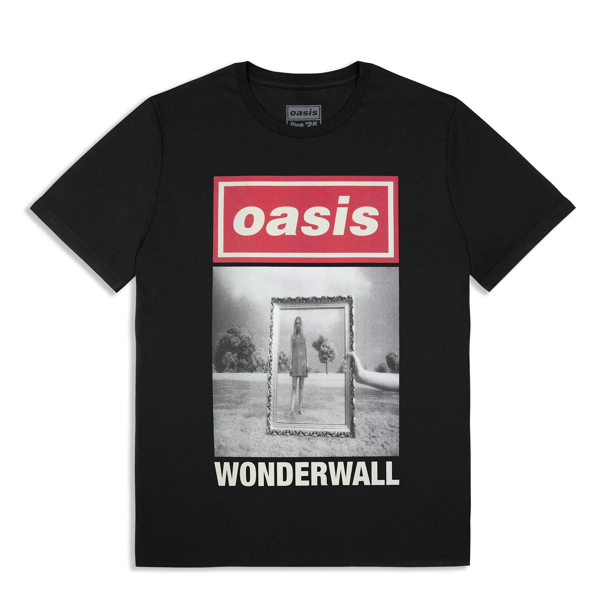 Live '25 Wonderwall Cover T-Shirt Black