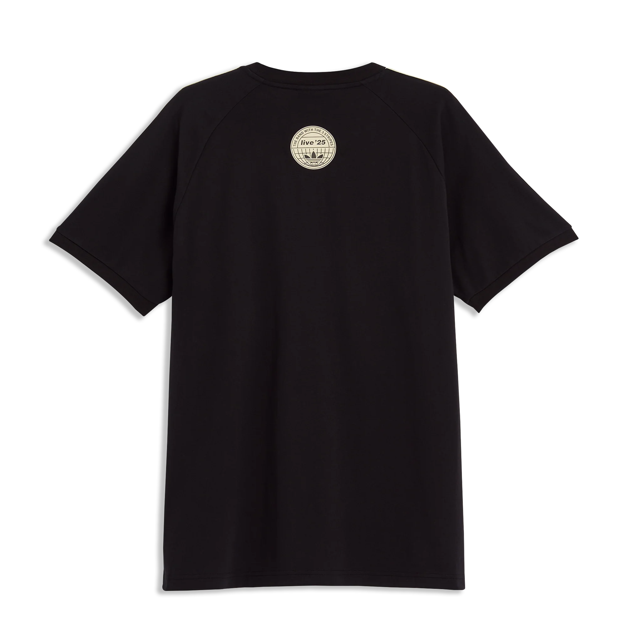 Live '25 adidas 3 Stripes T-Shirt Black - Image 2