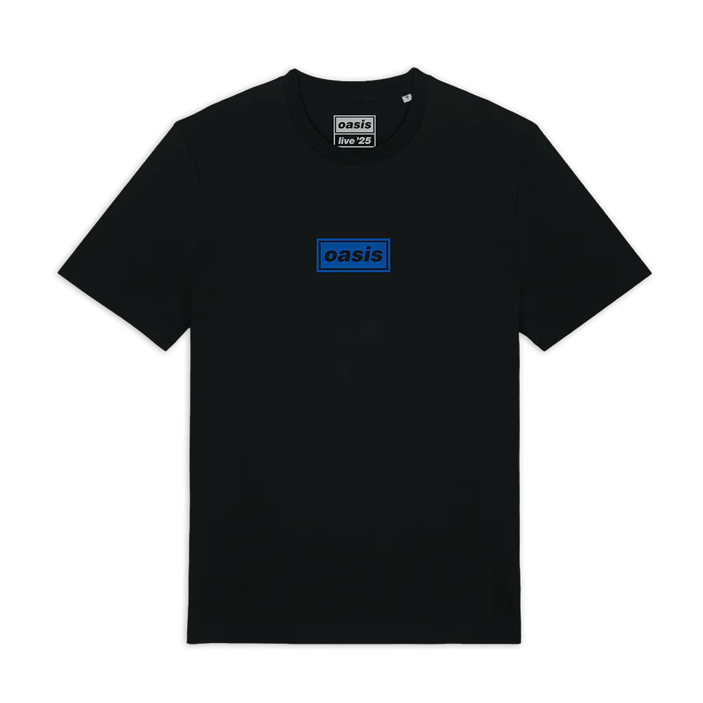 Live '25 Seoul Half Faces Fan Store T-shirt Black - Image 2